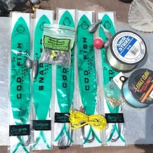 Green Fishing Rig Set NWT